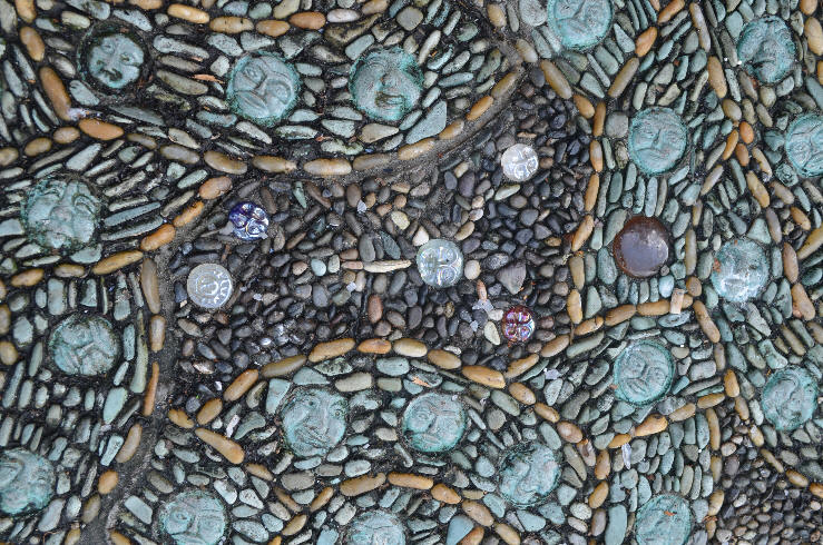 Dragon Mosaic Detail 1