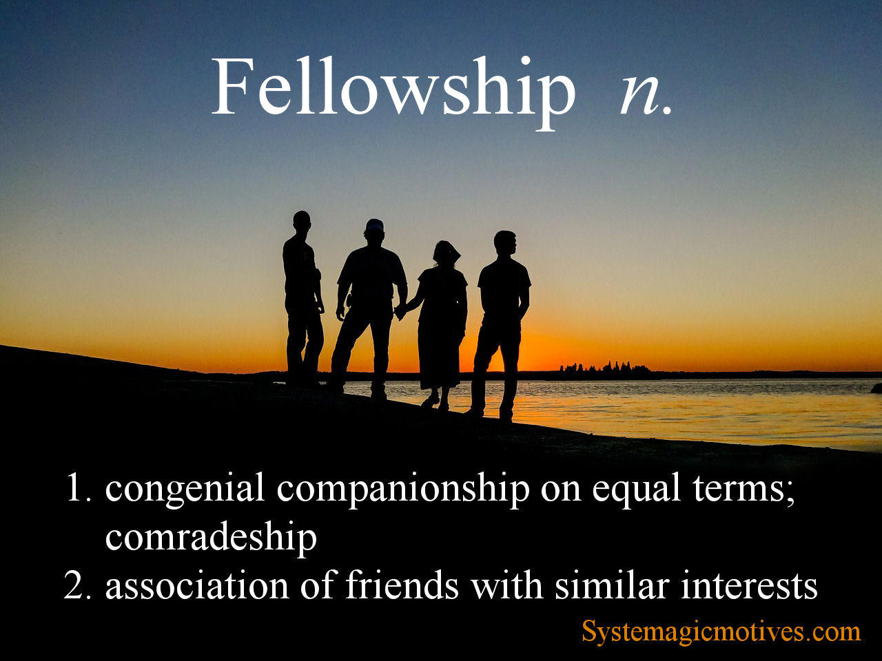 Graphic Definition of Fellowship