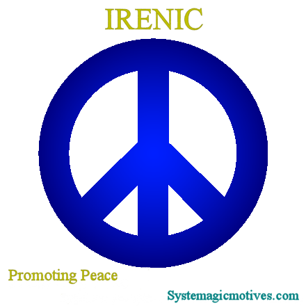 Graphic Definition of Irenic
