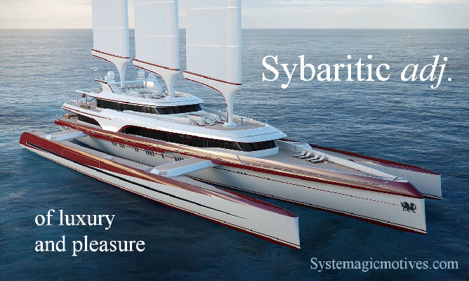 Graphic Definition of Sybaritic