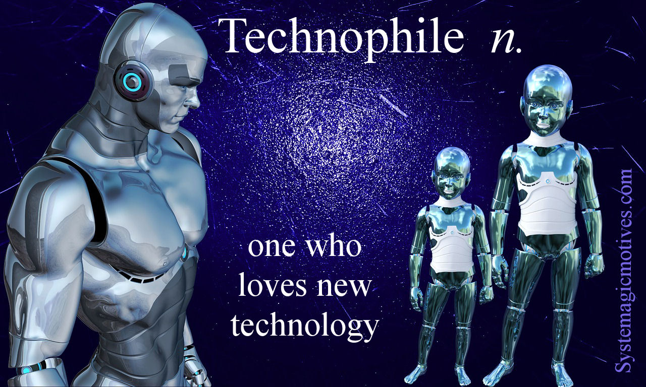 Graphic Definition of Technophile