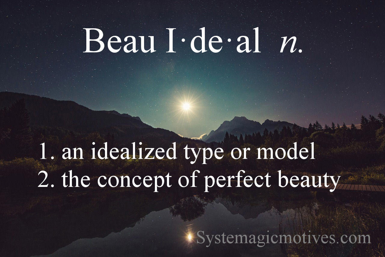Graphic Definition of Beau Ideal