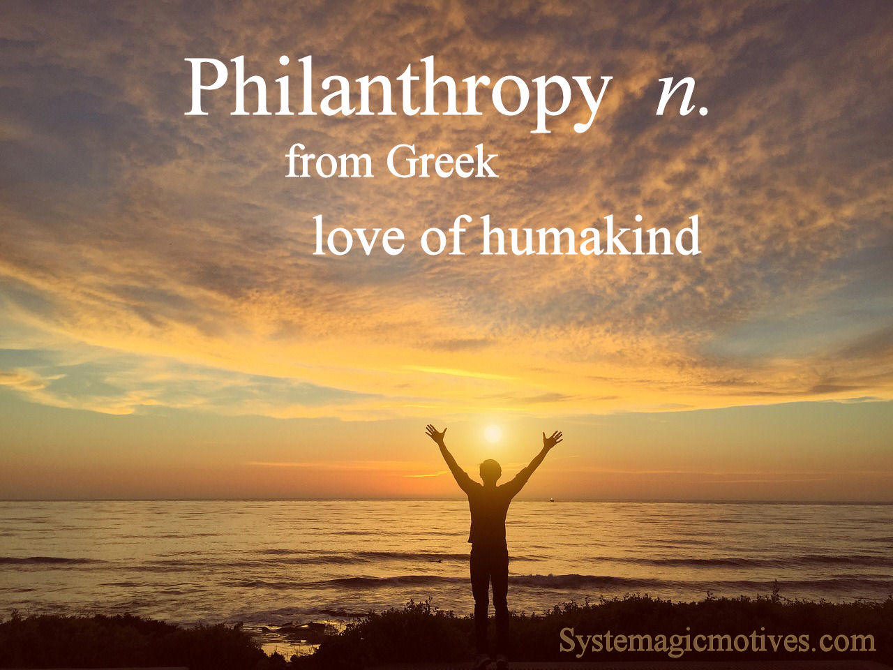 Graphic Definition of Philanthropy