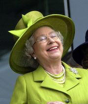 Queen Elizabeth Laughing