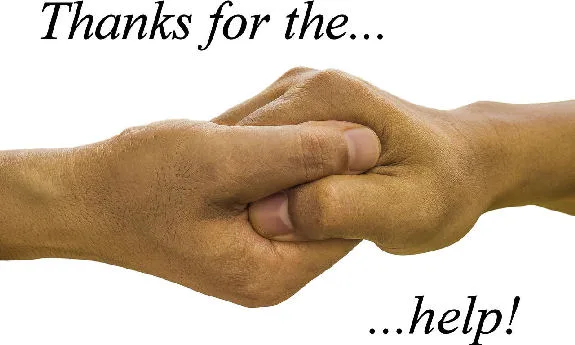 Thanks For The Help