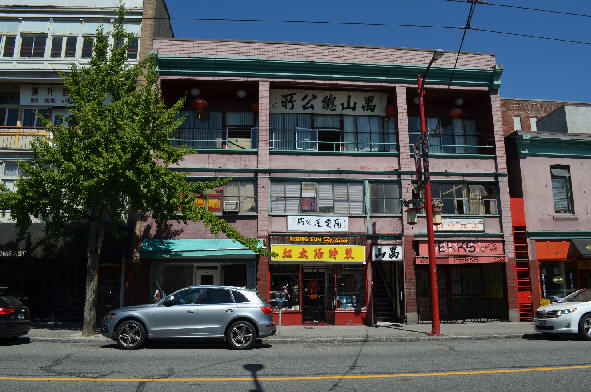 Yue Shan Society Headquarters Vancouver Chinatown