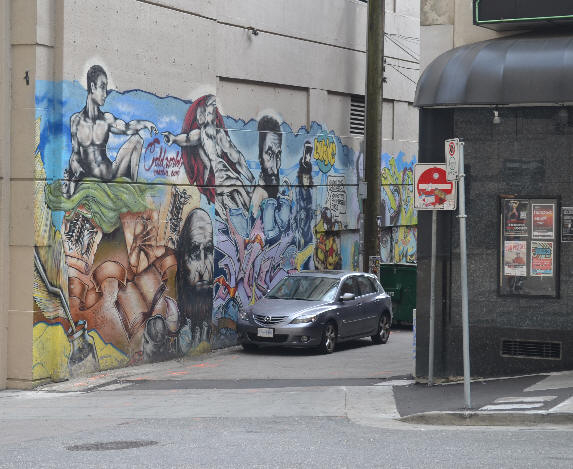 Grafitti Alley Entrance