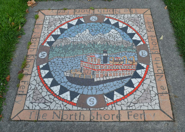 North Shore Ferry Mosaic