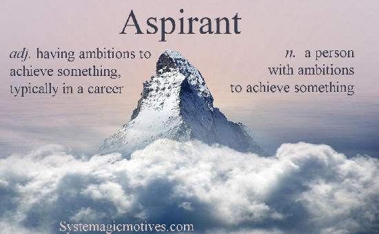 Graphic Definition of Aspirant