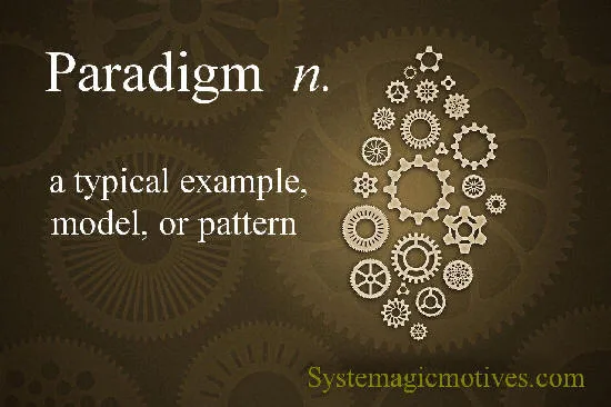 Graphic Definition of Paradigm