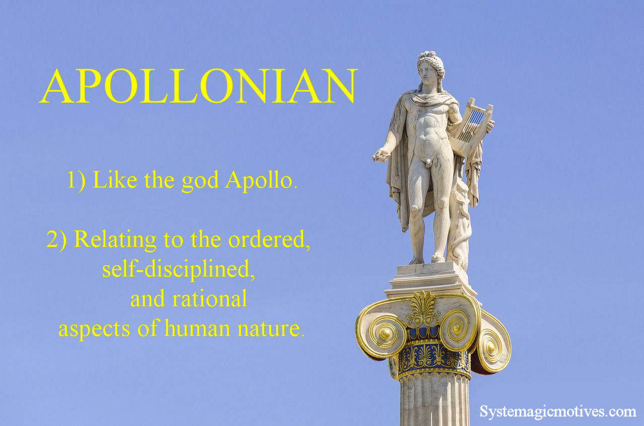 Graphic Definition of 'Apollonian'