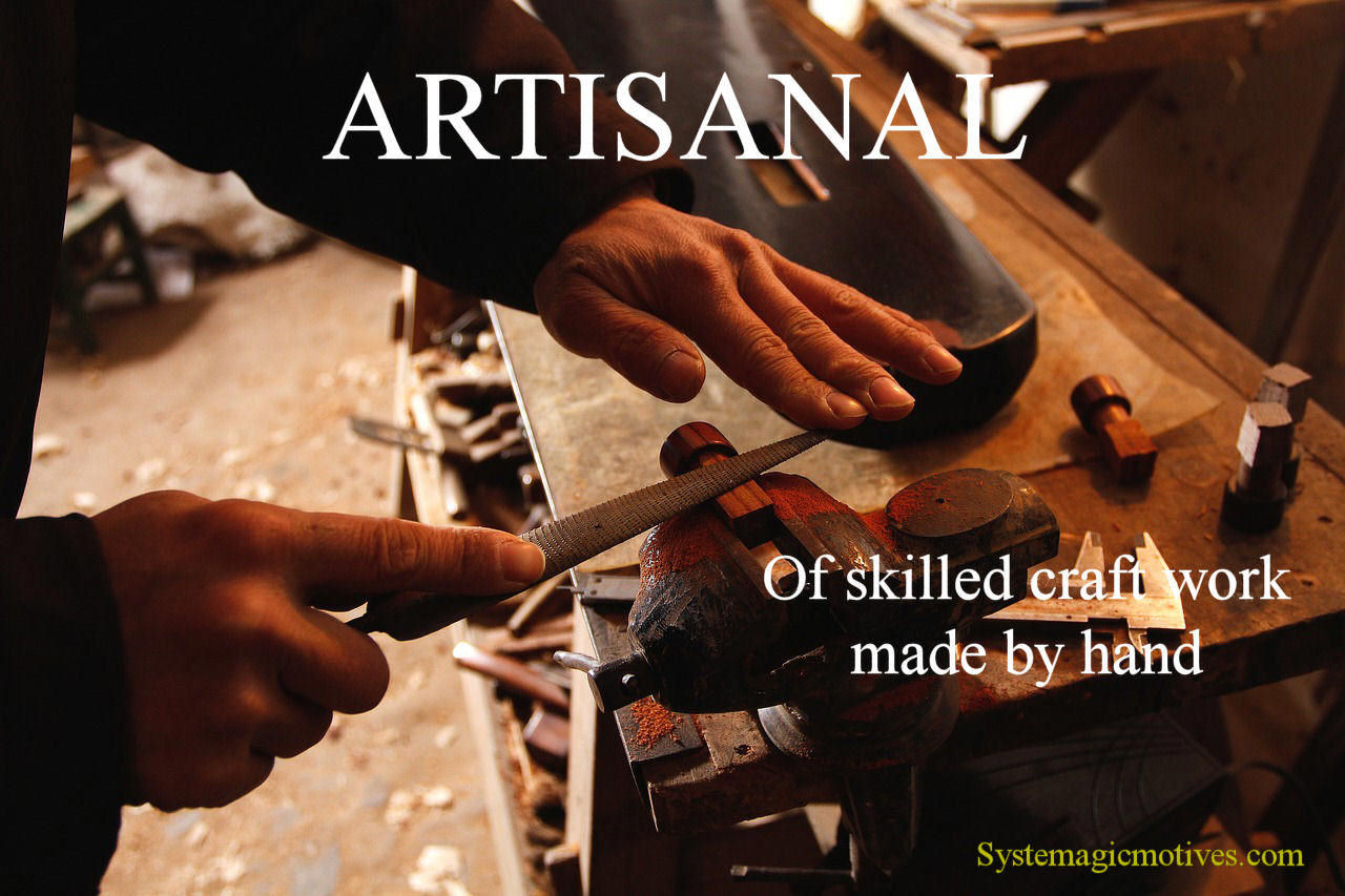 Graphic Definition of Artisanal