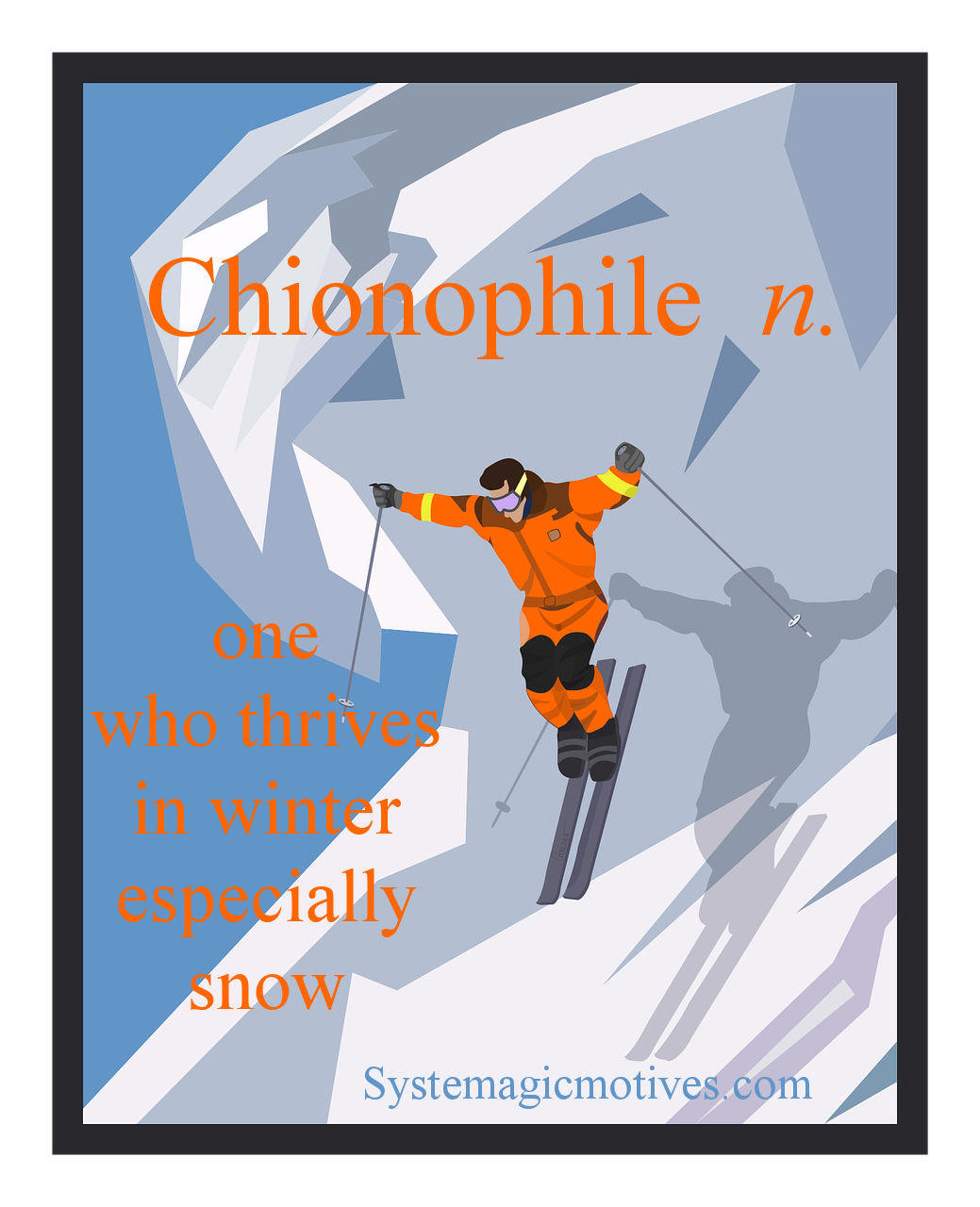 Graphic Definition of Chionophile