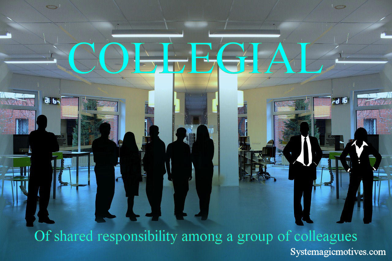 Graphic Definition of Collegial