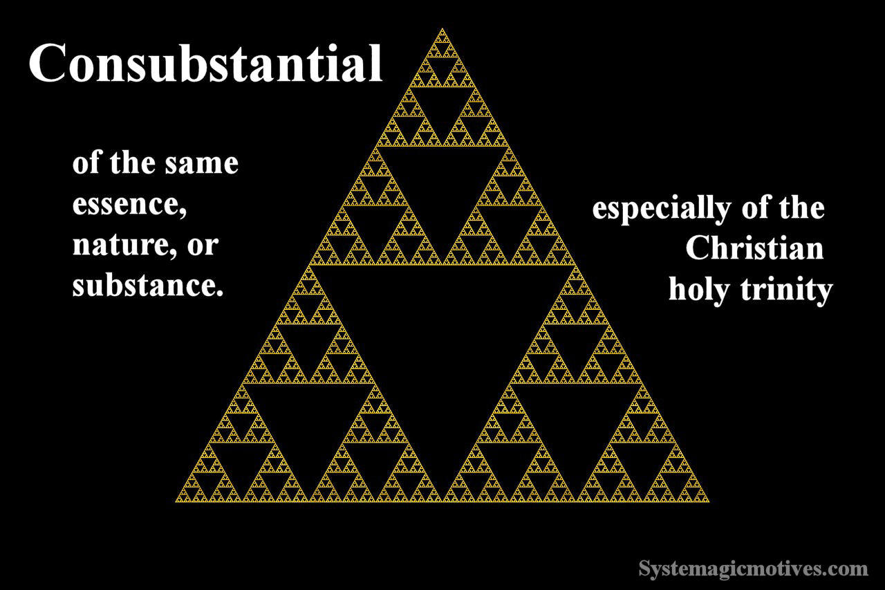 Graphic Definition of Consubstantial