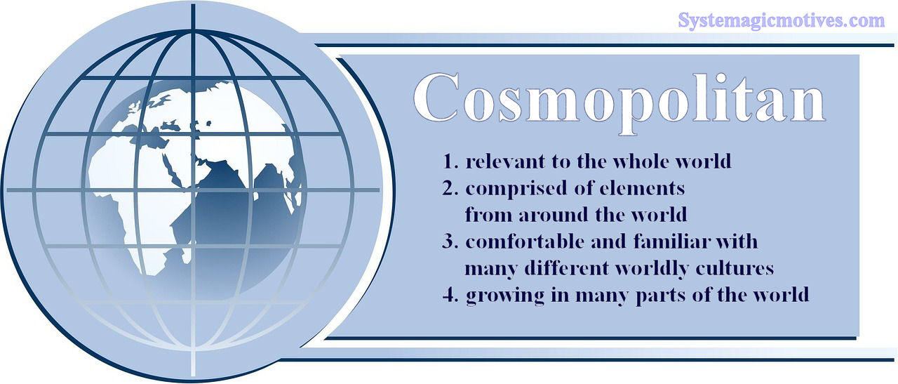 Graphic Definition of Cosmopolitan