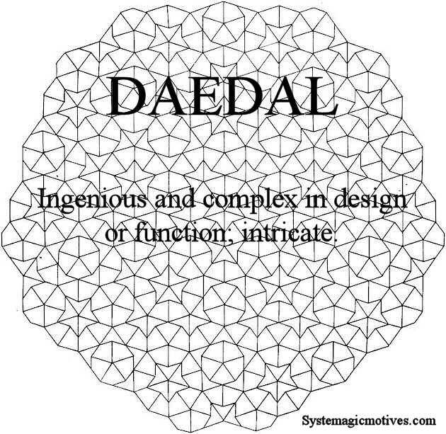 Graphic Definition of Daedal