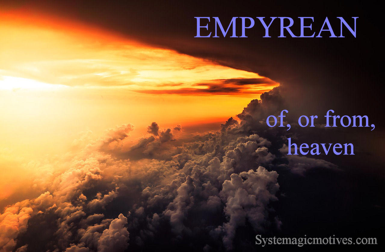 Graphic Definition of Empyrean