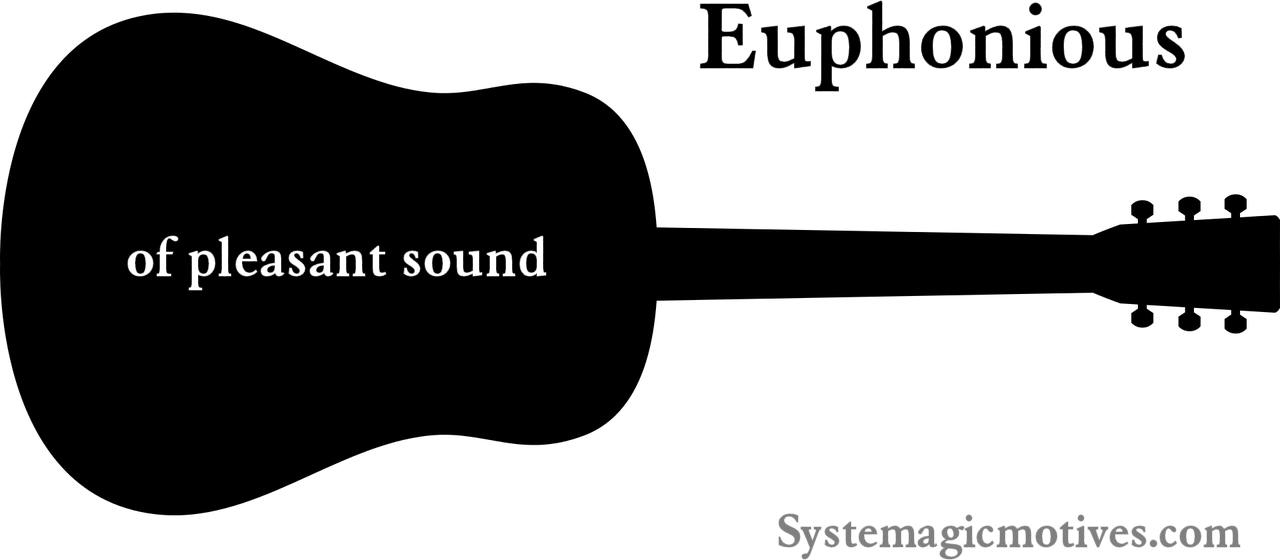 Graphic Definition of Euphonious
