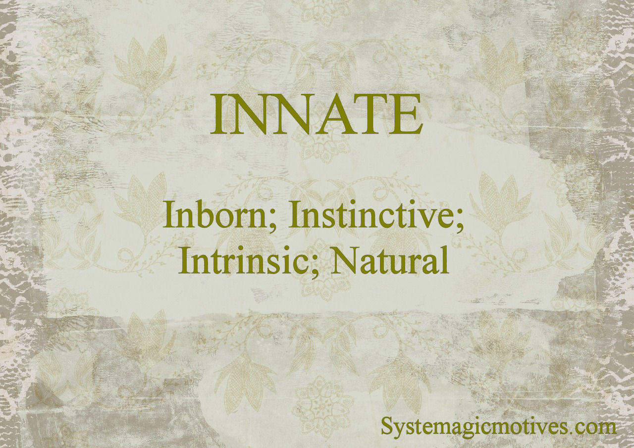 Graphic Definition of Innate