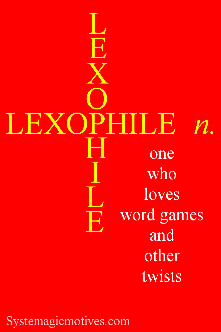 Graphic Definition of Lexophile