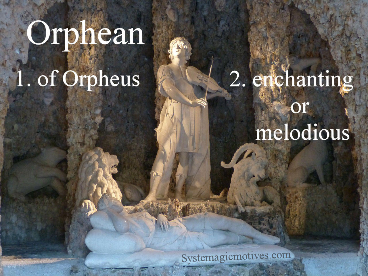 Graphic Definition of Orphean