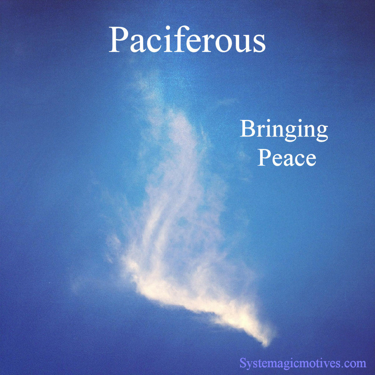 Graphic Definition of Paciferous