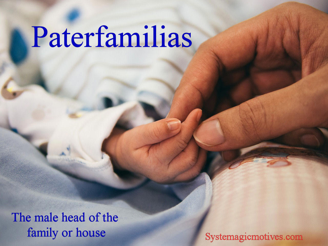 Graphic Definition of Paterfamilias