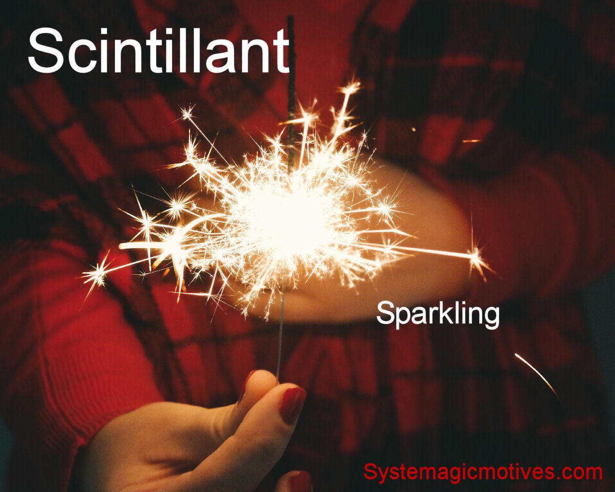 Graphic Definition of Scintilant