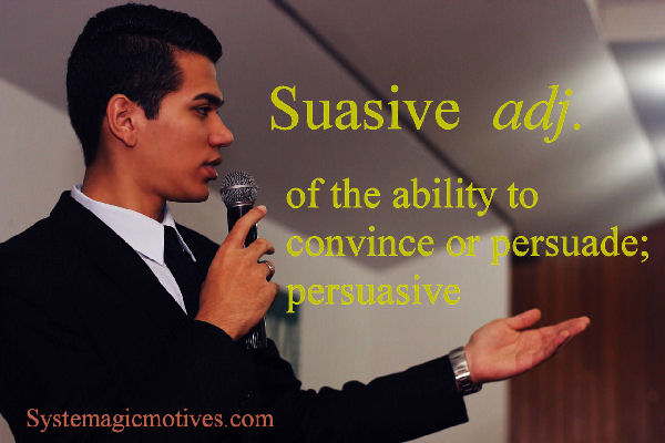 Graphic Definition of Suasive