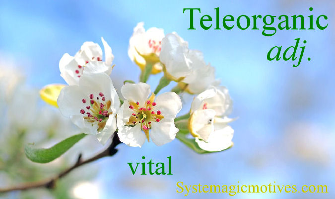 Graphic Definition of Teleorganic
