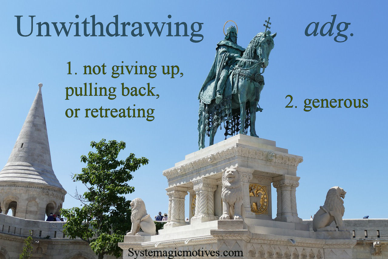 Graphic Definition of Unwithdrawing