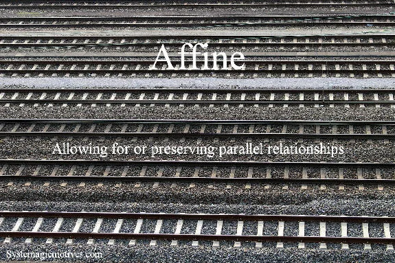Graphic Definition of Affine