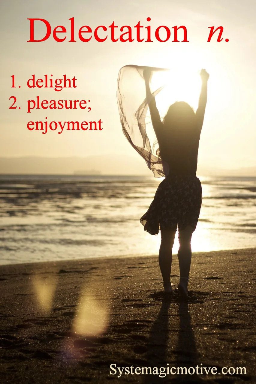 Graphic Definition of Delectation