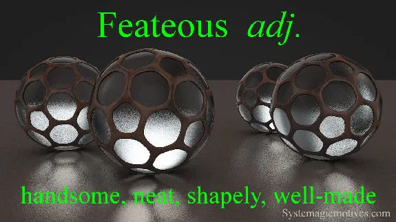 Graphic Definition of Feateous