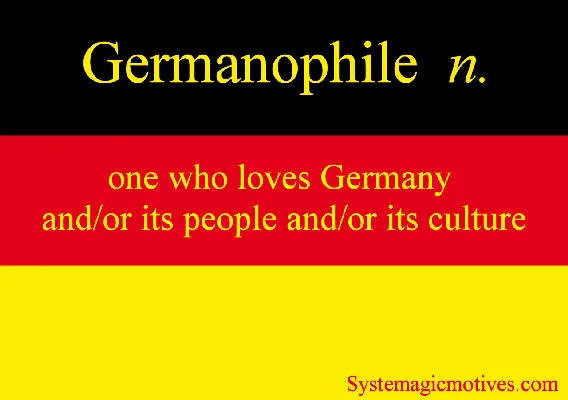 Graphic Definition of Germanophile