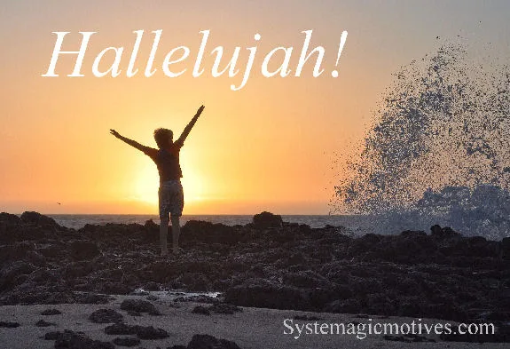 Graphic Definition of Hallelujah!