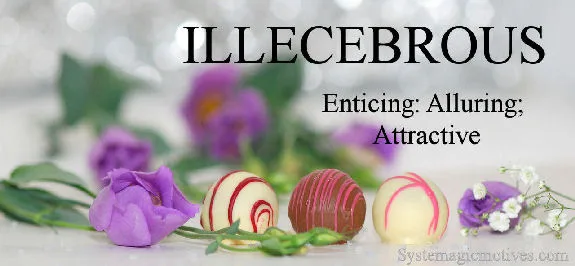 Graphic Definition of Illecebrous