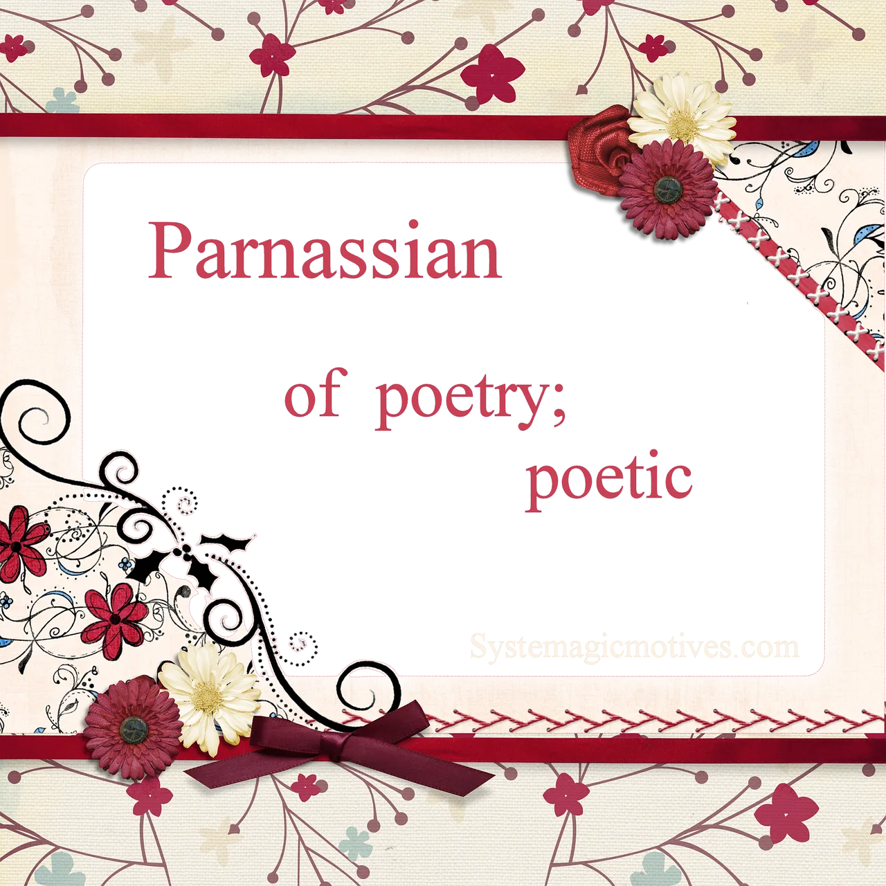 Graphic Definition of Parnassian