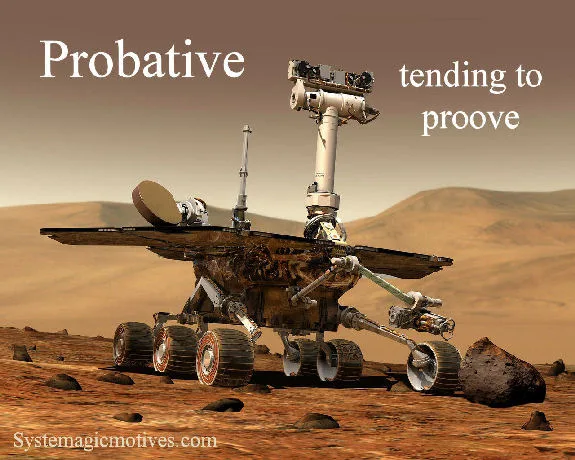 Graphic Definition of Probative