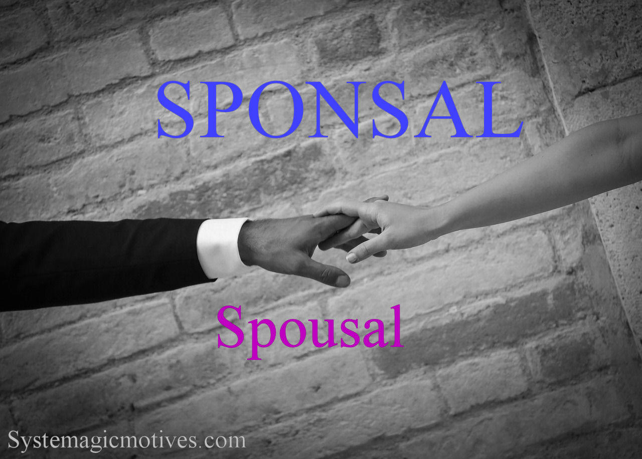 Graphic Definition of Sponsal