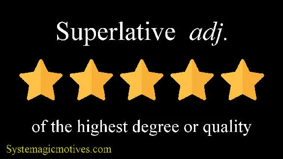 Graphic Definition of Superlative
