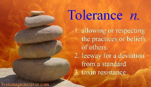 Tolerance