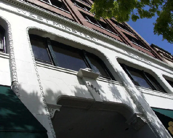 The Westminster Building date detail