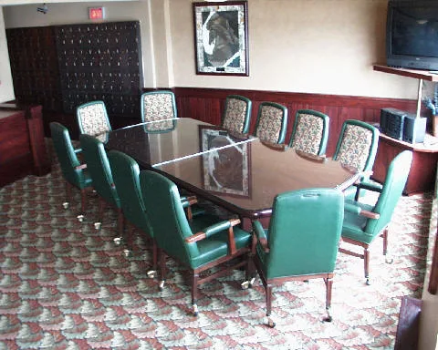 Westminster Club communal lunch table